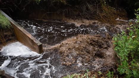 Rushing-river-rapids-from-flood-eroding-land