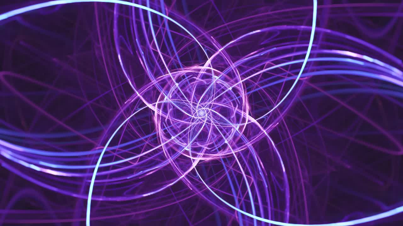 el país de las maravillas interestelar, los vibrantes y coloridos latidos de fondo en movimiento, el despertar visual espiritual, los intrincados patrones geométricos fluidos, los bucles sin costuras