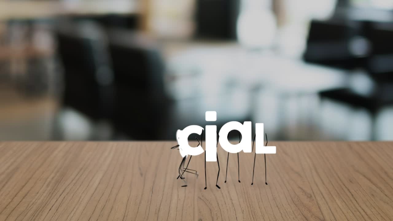 Social distancing coronavirus (COVID-19) animation focusing on schools.