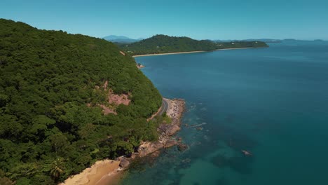 tropical beach cape tribulation, daintree rainforest