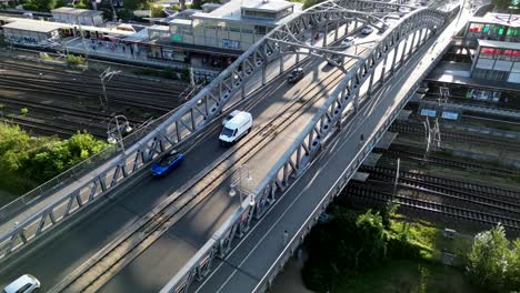 showing the iconic bridge that connected east and west berlin, now a symbol of german reunification