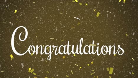 Animation-of-congratulations-text-over-confetti-on-green-background