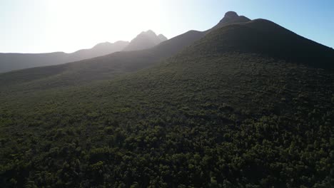 Tracking-aerial-shot-of-mountain-ranges-in-Australian-outback