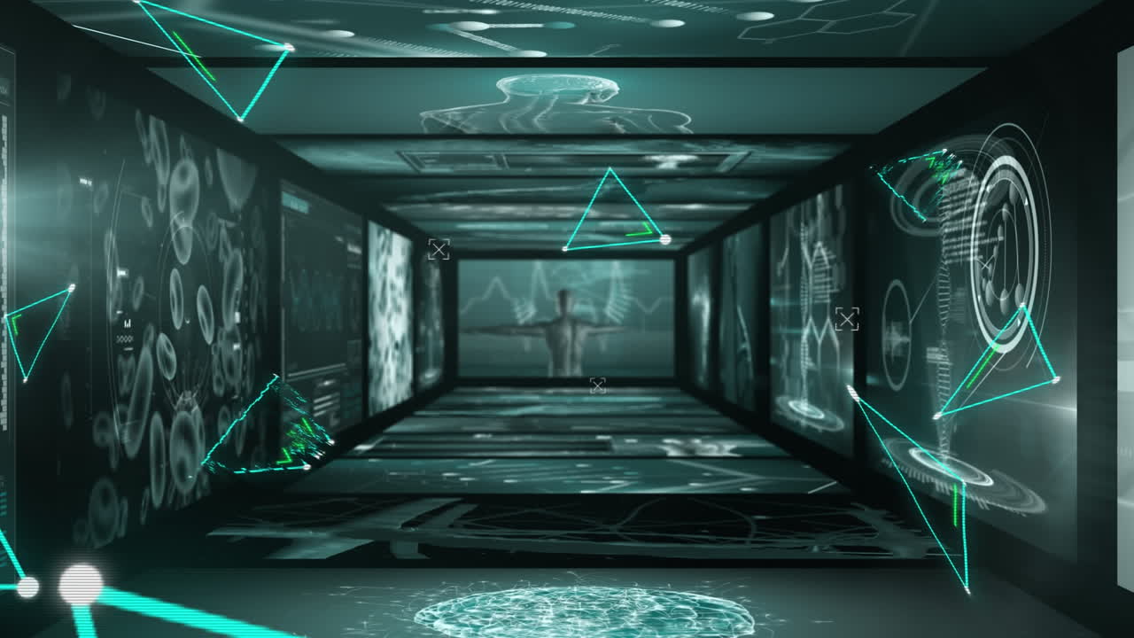 Network of connections against medical data processing