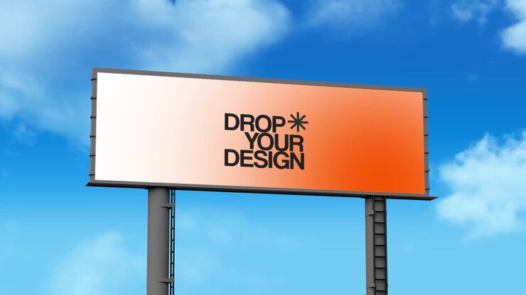 Billboard Screen Mockup