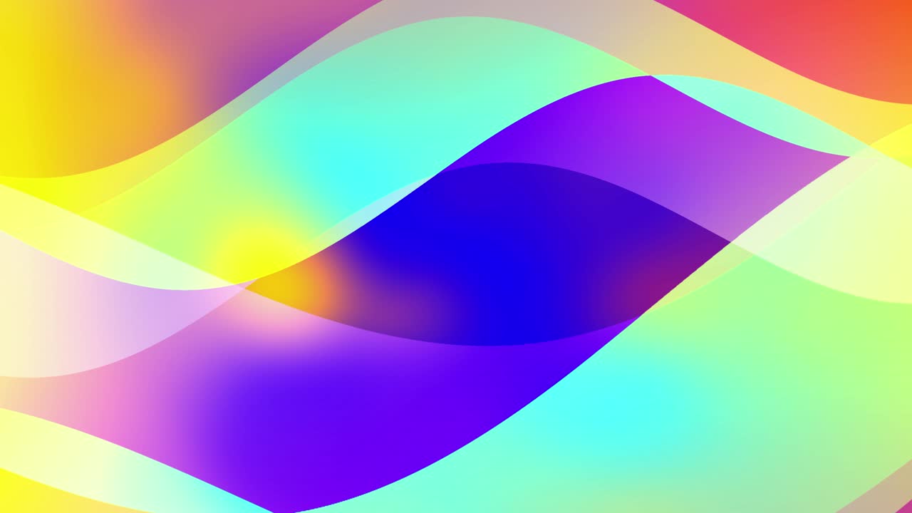 크리에이티브 애니메이션 다채로운 액체 파동 배경 모션 비디오 4k 시엄리스 루프