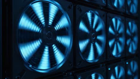 dynamic arrangement of cooling fans in a high-tech environment: an insight into their design and functionality in modern systems