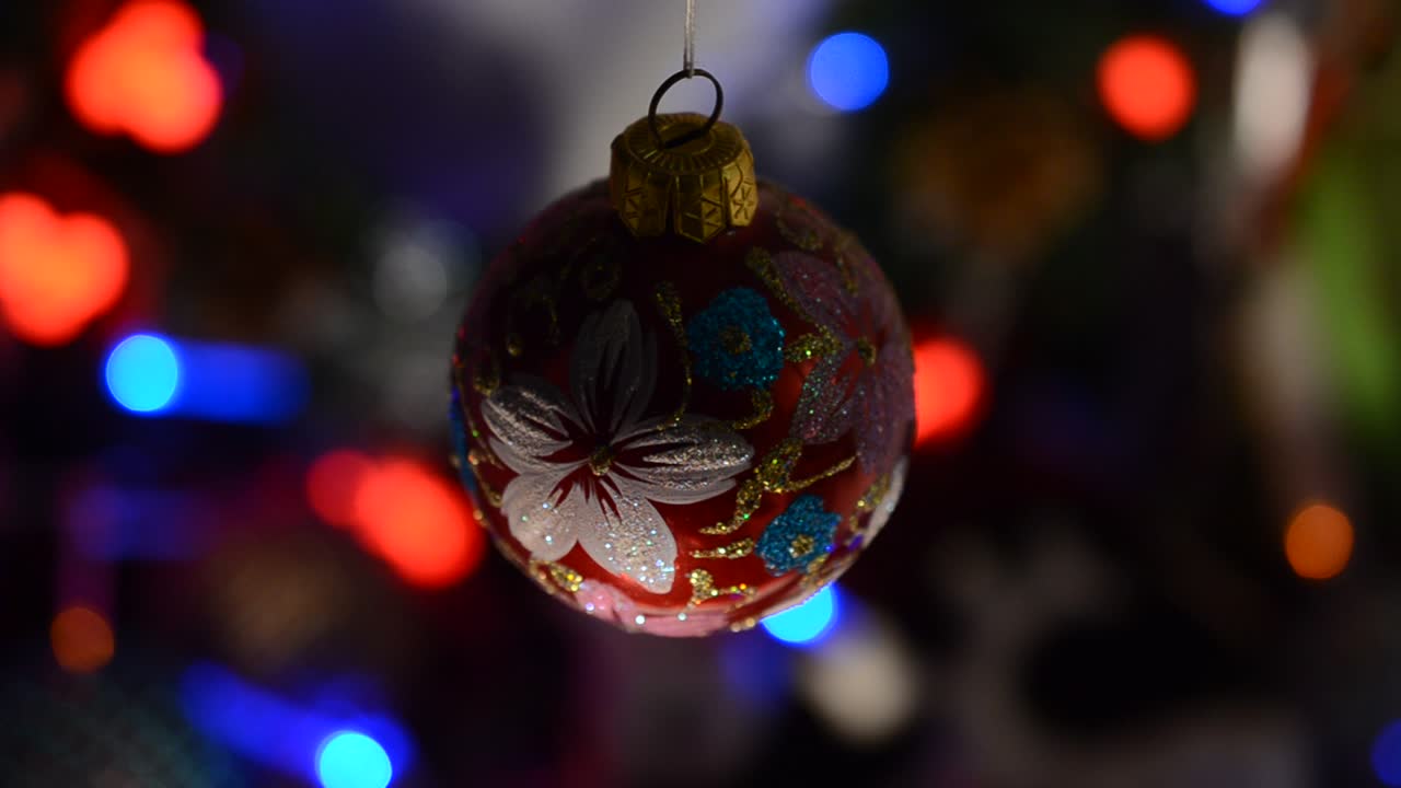 Scatto di giocattoli festivi, dicembre. Giocattoli di Natale e Capodanno
