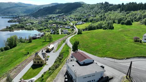 Museo-Y-Estación-De-Tren-Fuera-De-Servicio-De-Garnes,-Noruega