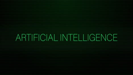 Animation-of-interference-over-artificial-intelligence-text-on-black-background