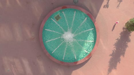 fountain in the square