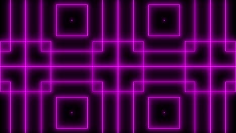 geometric pattern black background color animation