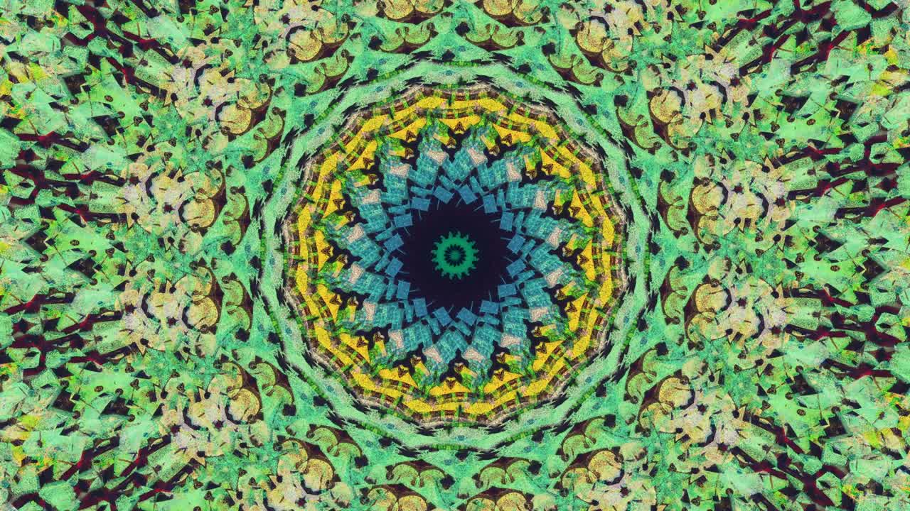 simetría de las vidrieras