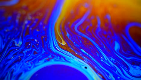 colors in motion, liquid effect, soap bubbles