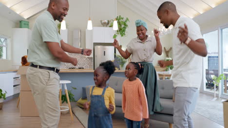 Moving,-boxes-and-parents-with-kids-dancing