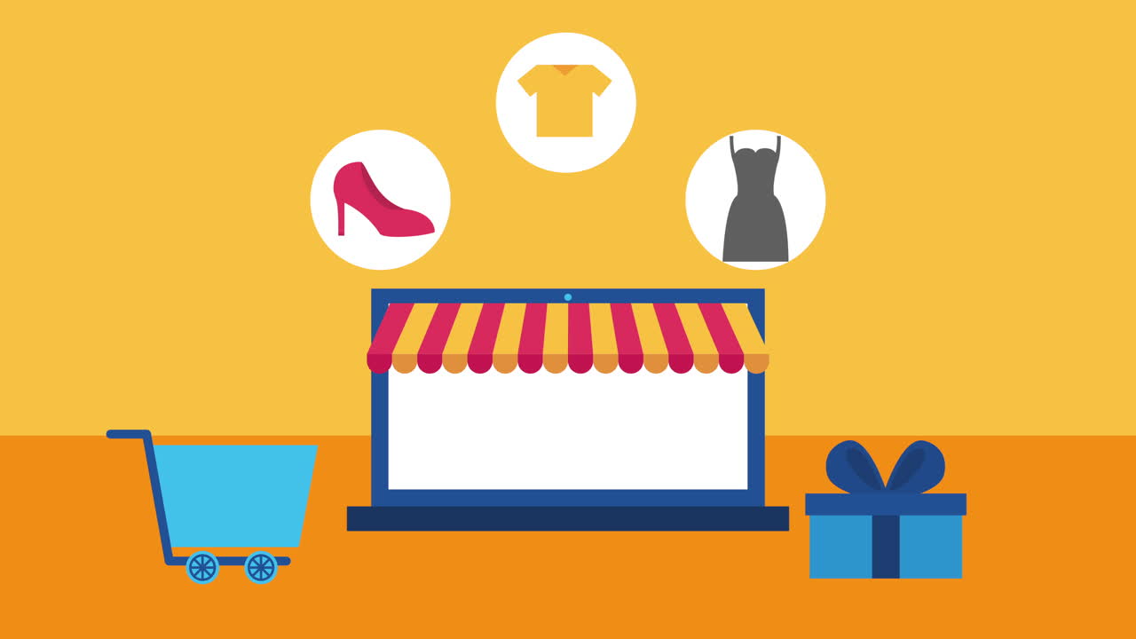 노트북 컴퓨터와 전자 상거래