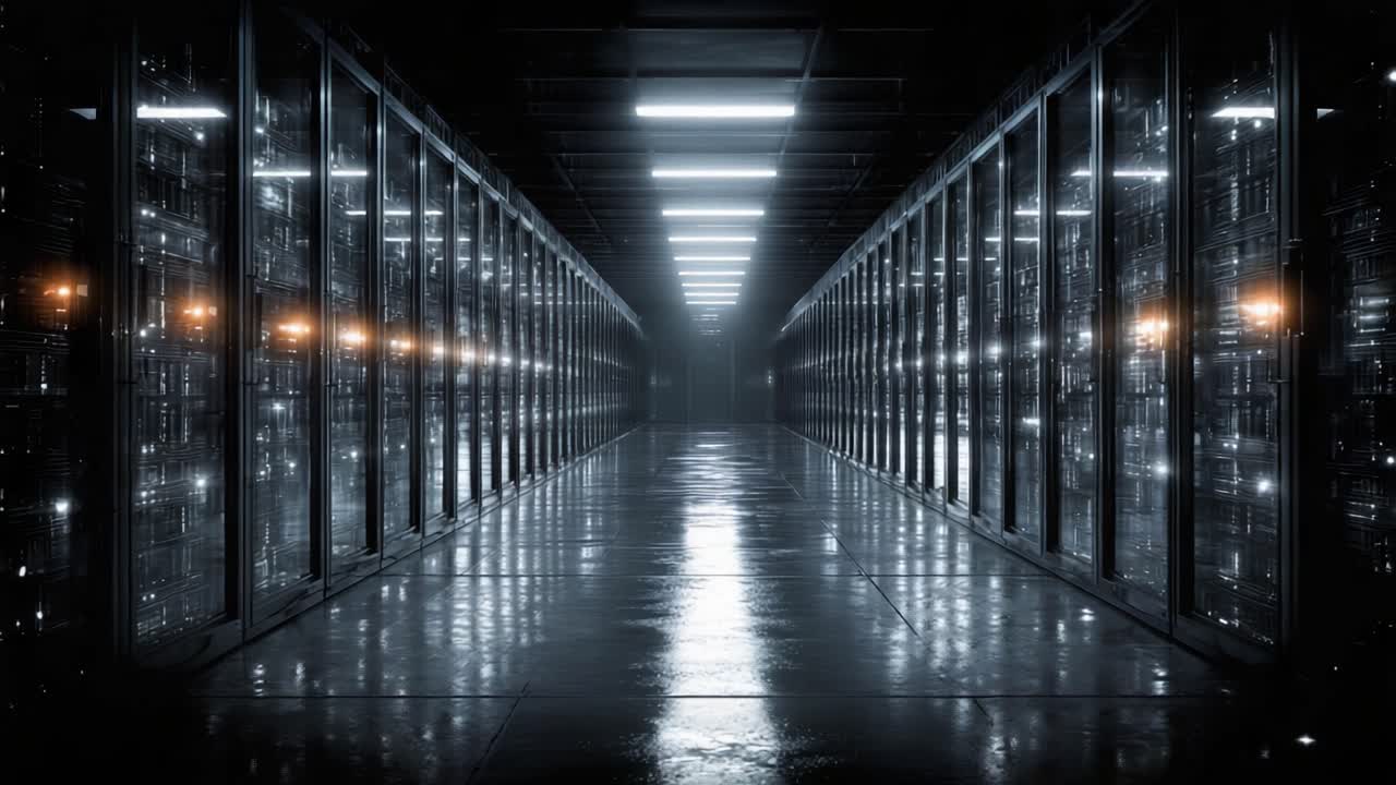 Et dybdegående kig ind i det futuristiske datacenter: Udforskning af den imponerende arkitektur og banebrydende teknologi i et højteknologisk servermiljø
