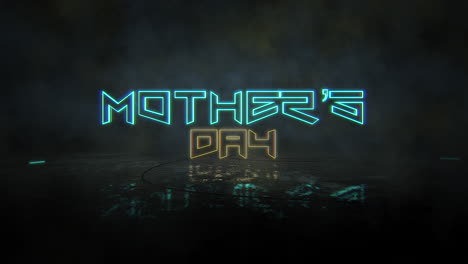 Mothers-Day-with-neon-lights-and-rain-on-street
