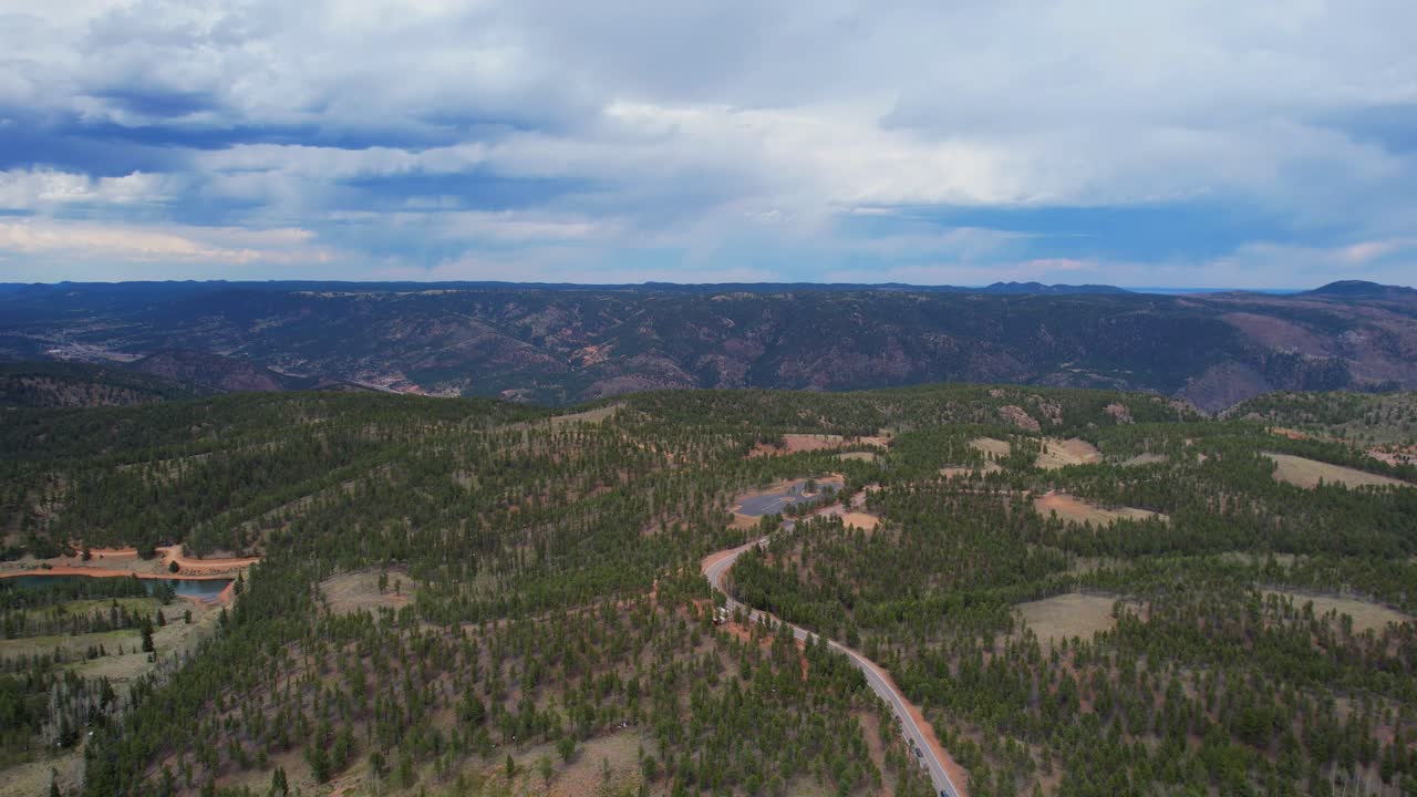 콜로라도 스프링스의 록키 산맥