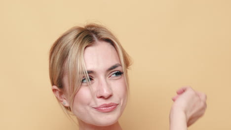 portrait of a smiling woman