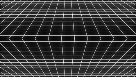 fondo de la cuadrícula de tecnología abstracta 4k