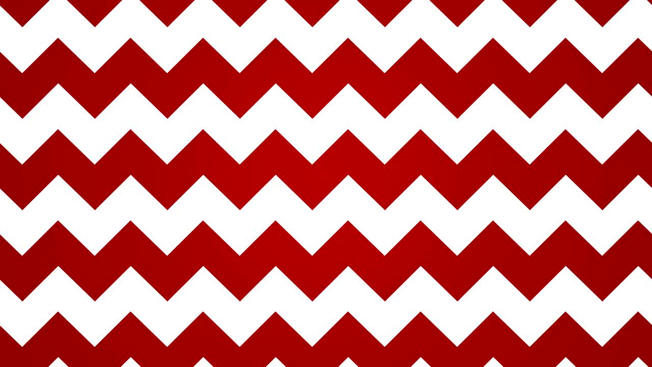 기하학적 파동선 운동 배경 루프 빨간색과 색