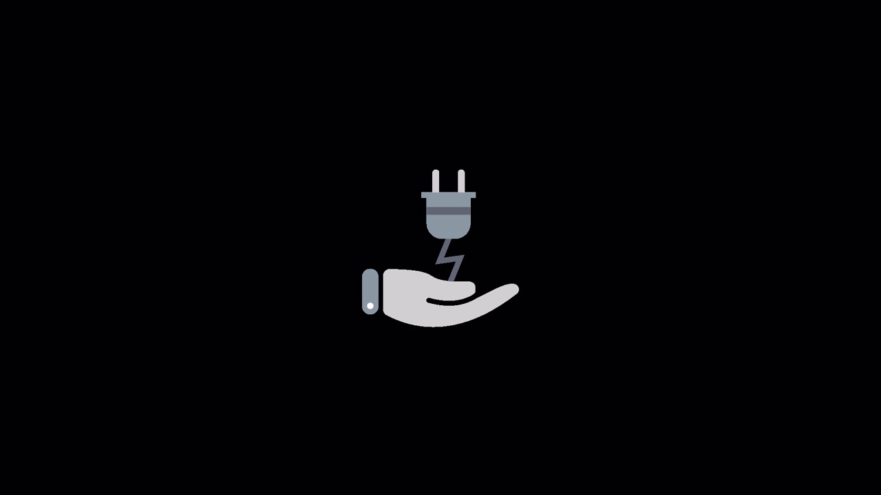 Energy saving Icon Animation