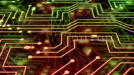animación de rostros bioméricos en línea, procesamiento de datos en una placa de circuitos informáticos