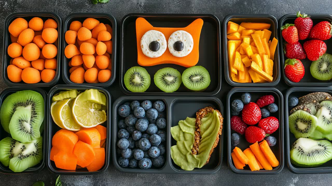 Cute & Healthy Kids' Lunchboxes