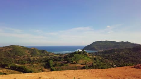 Indonesien-Lombok-Küste-Antenne