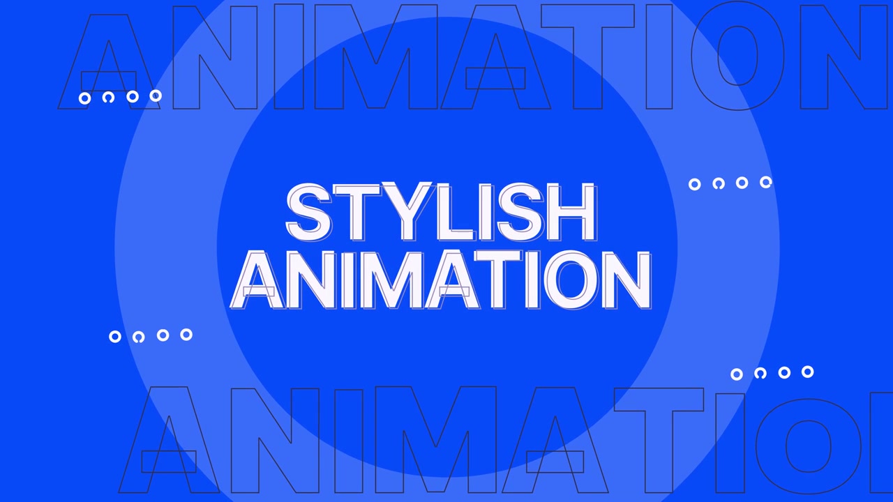 Modern Creative Typography & Title