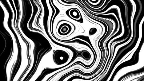 abstract black and white marble pattern