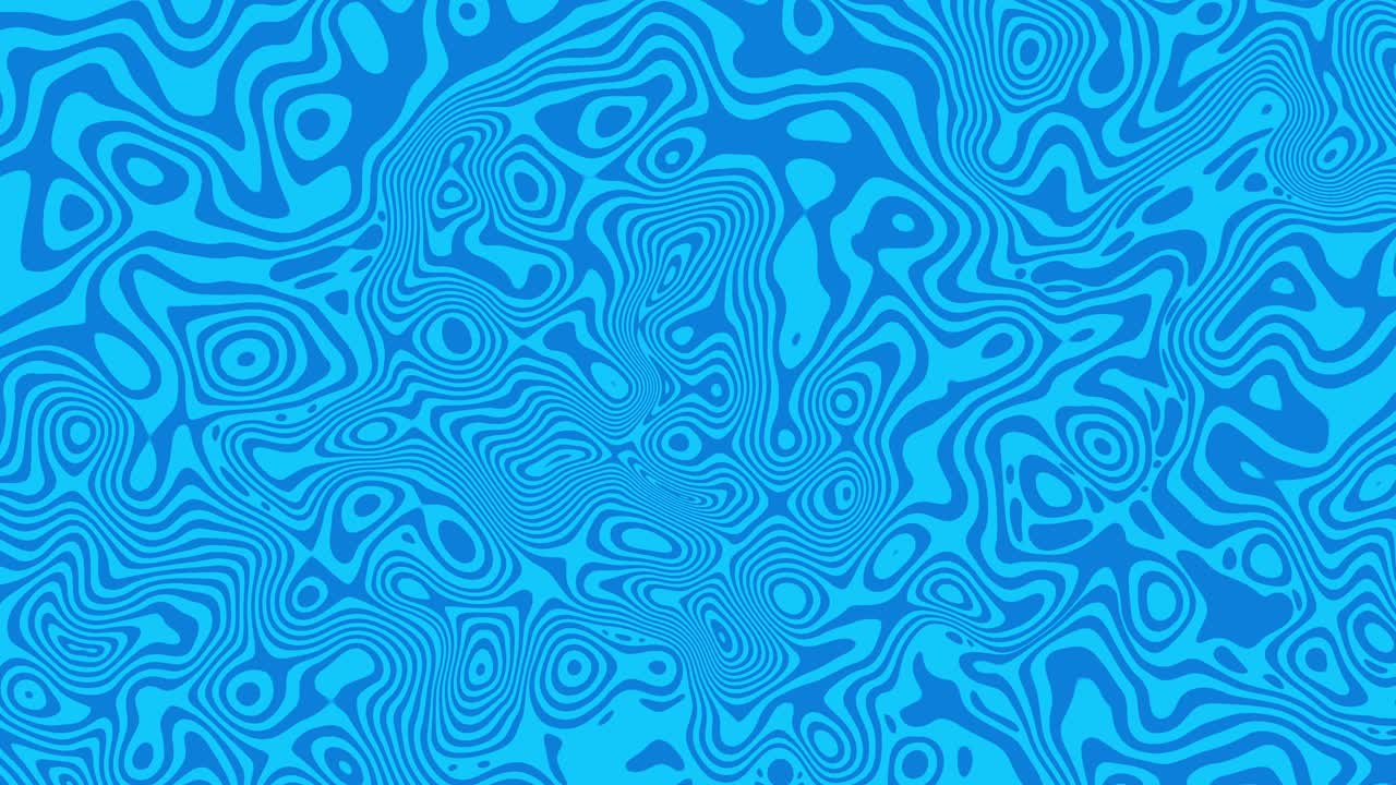 giros concéntricos azules psicodélicos: un fondo groovy con movimiento fluido dinámico y enérgico - fondo hipnótico líquido