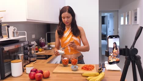 demostración de recetas de batidos saludables