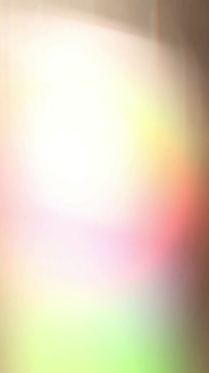 Abstract Rainbow Light Leaks and Lens Flares Overlay