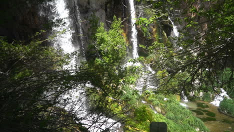 parque estatal rifle falls, colorado, ee.uu.