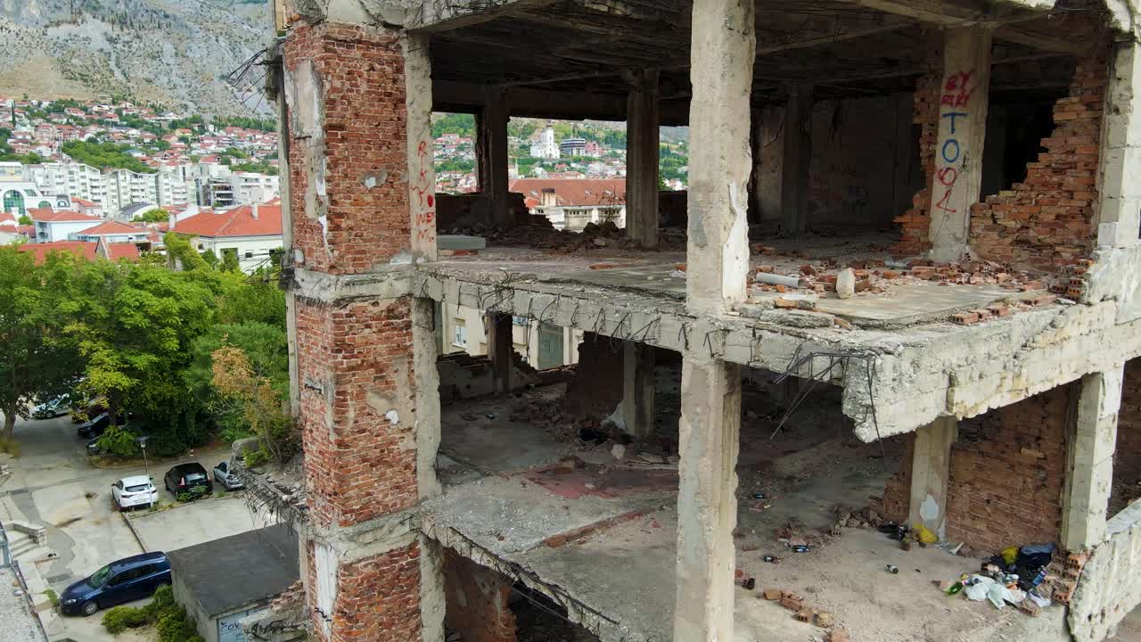 보스니아 모스타르 공중 드론 4.mp4