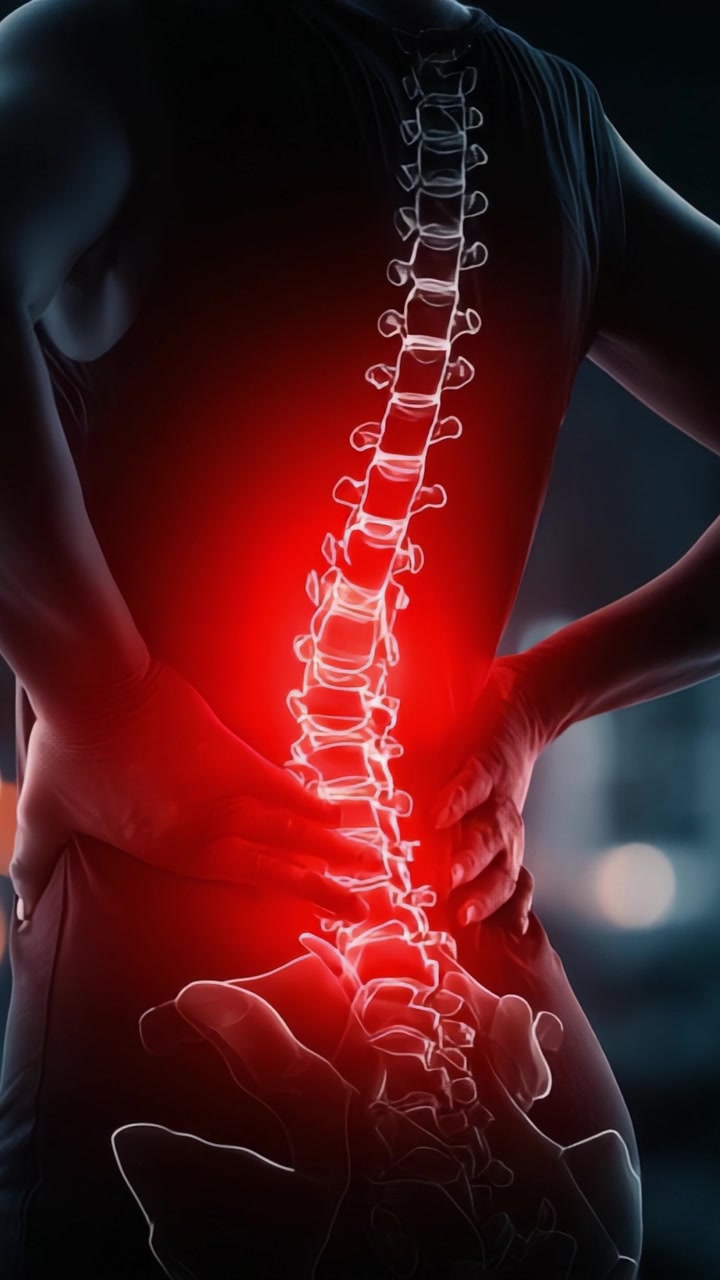 Chronic Pain Management and Spine Health: Understanding the Impact of Lumbar Discomfort Through Illustrative Visuals of Spinal Anatomy and Pain Signals