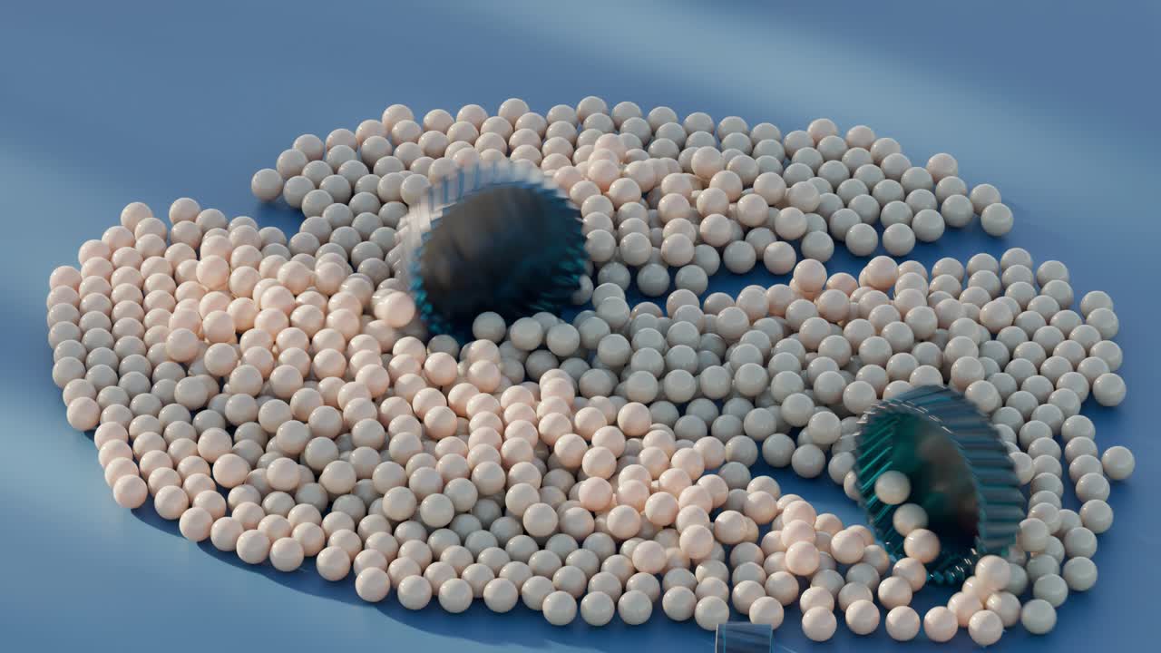 기어와 구의 추상적인 구성