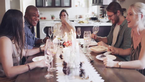 good friends make life festive