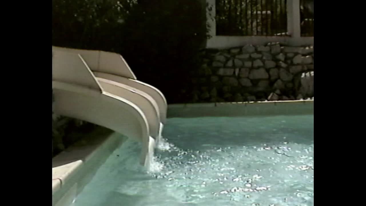 Swimming Pool with Water Slide