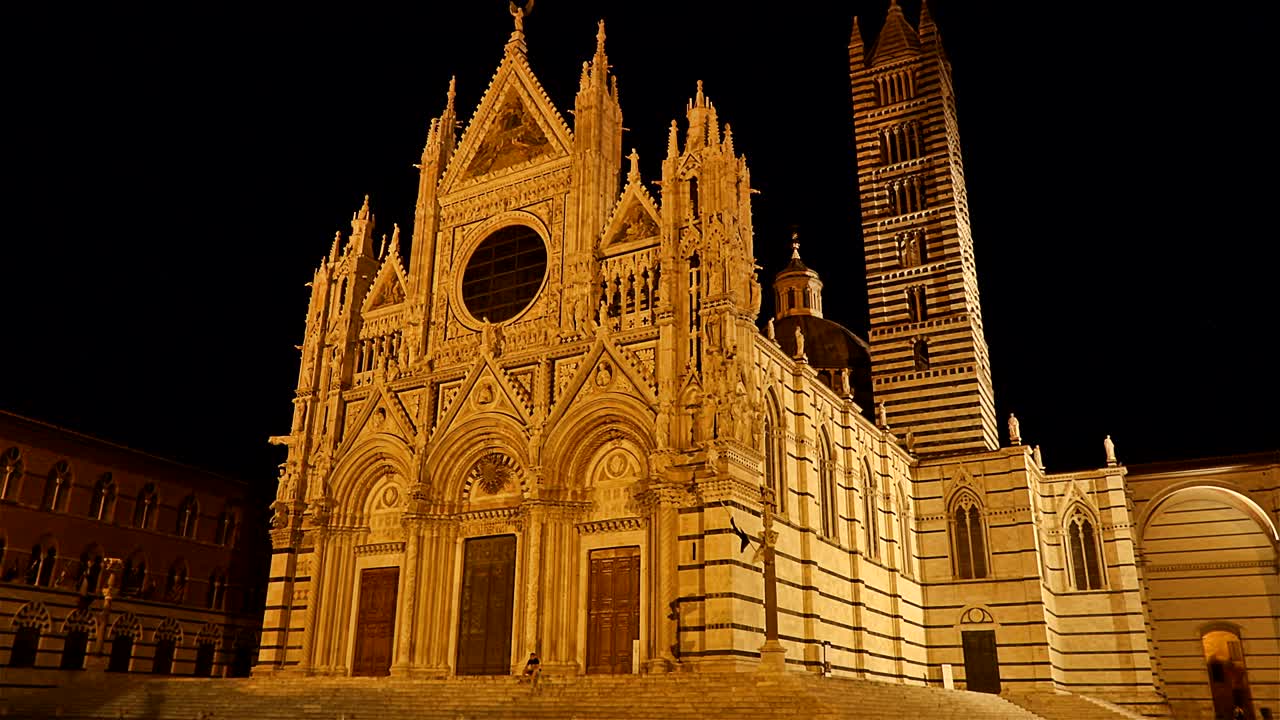 시에나 대성당 - 타임 스, 토스카니, 이탈리아