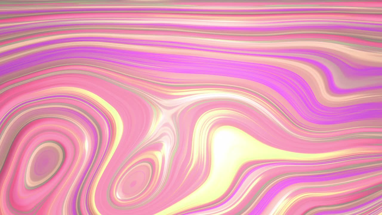 모양의 애니메이션과 움직이는 다채로운 액체 배경