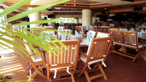 restaurant outdoor patio interior