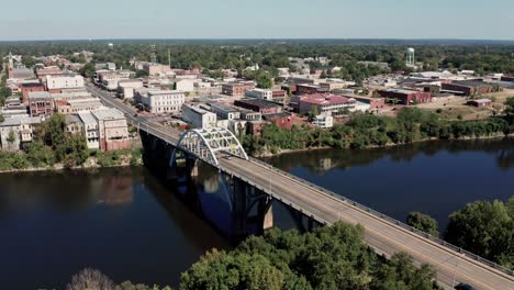 river bridge into historic selma alabama in dallas county