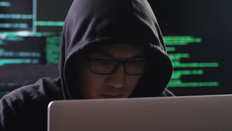 hacker at work