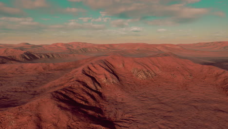 beautiful sand dunes in the sahara desert at sunset