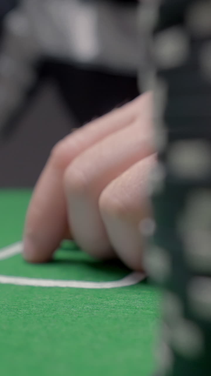 Poker game in progress