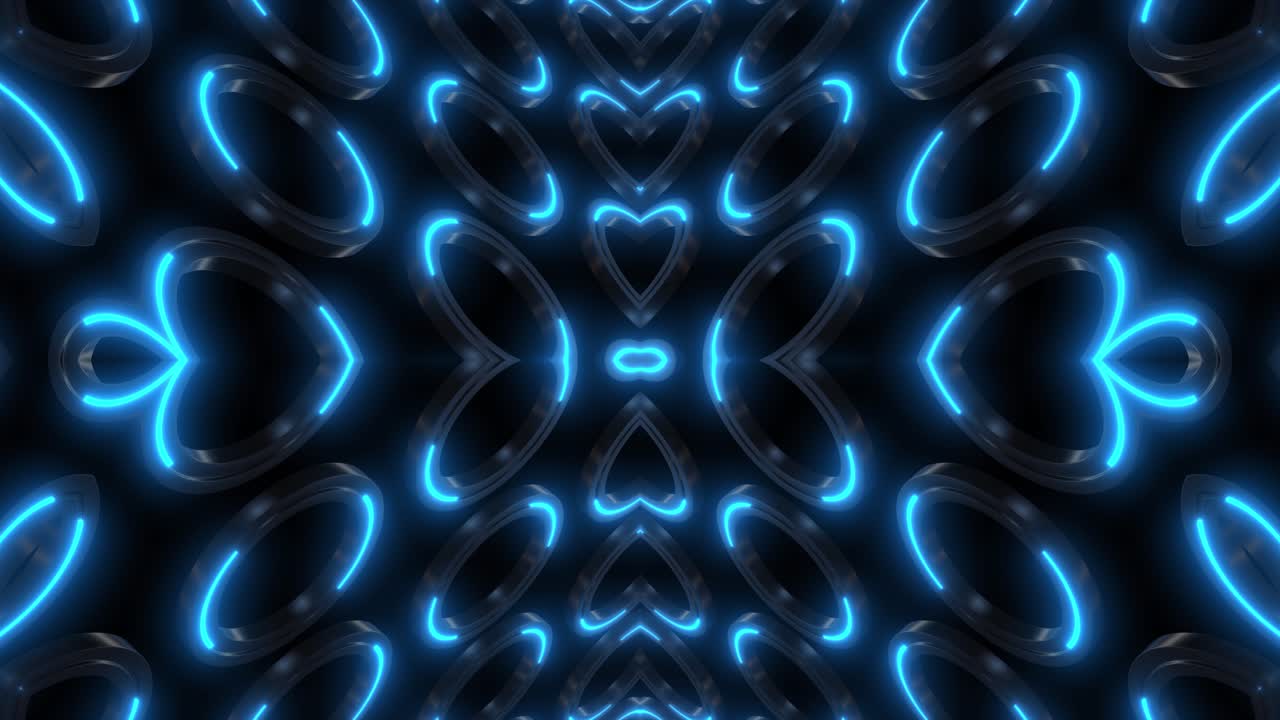 fondo de patrón de neón abstracto