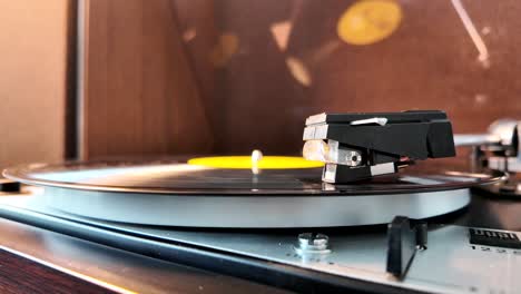 reproductor de discos de vinilo elegante